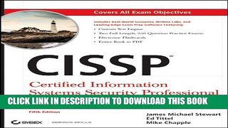 New Book CISSP: Certified Information Systems Security Professional Study Guide
