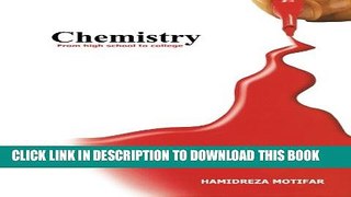 New Book Chemistry from High School to College