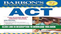 Collection Book Barron s ACT, 2nd Edition (Barron s Act (Book Only))