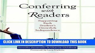 Collection Book Conferring with Readers: Supporting Each Student s Growth and Independence