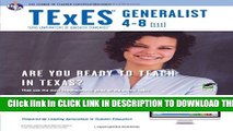 New Book TExES Generalist 4-8 (111) Book   Online (TExES Teacher Certification Test Prep)