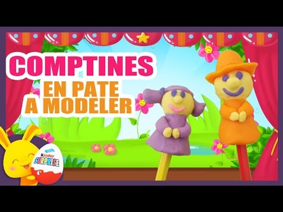 Les comptines Ainsi font font font en pâte à modeler Play-Doh - Titounis