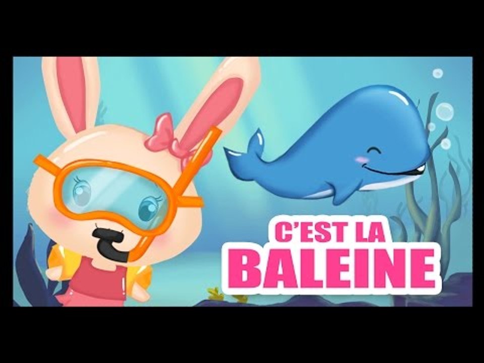 C'est la baleine les petits poissons Comptine pour bébé Titounis