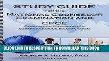 New Book Study Guide for the National Counselor Examination and CPCE