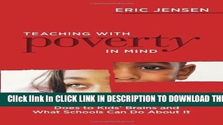 New Book Teaching With Poverty in Mind: What Being Poor Does to Kids  Brains and What Schools Can