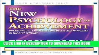 Collection Book The New Psychology of Achievement