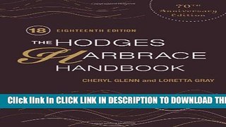 Collection Book The Hodges Harbrace Handbook, 18th Edition