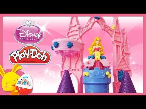Pâte à modeler Play-Doh en français - Princesse Disney - Aurore - La belle au bois dormant