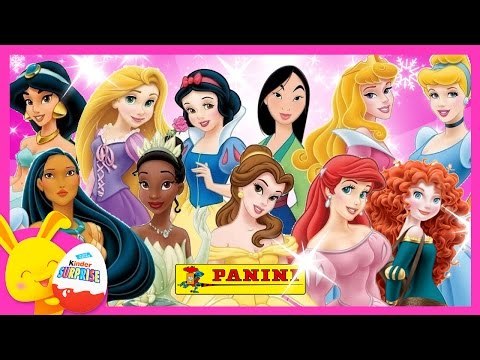Princesses Disney - 250 Images stickers Panini - Cendrillon, Aurore, Blanche neige -Titounis