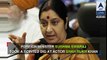 Indian Foreign Minister Sushma Swaraj takes a dig at Shah Rukh Khan over surrogacy