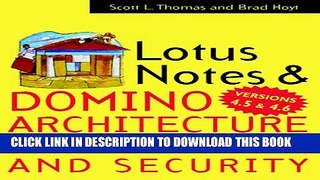 Collection Book Lotus Notes and Domino 4.5 Architecture, Administration, and Security