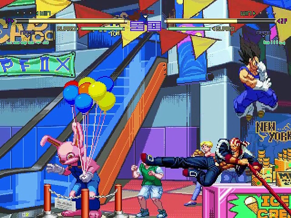 Vegeta (DBZ) Vs Billy Kane (KOF)