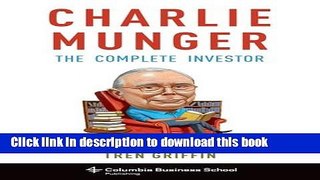 [PDF] Charlie Munger: The Complete Investor Popular Colection