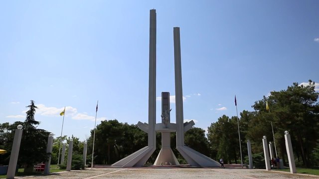 Old Train Station in Karaagac, Turkey