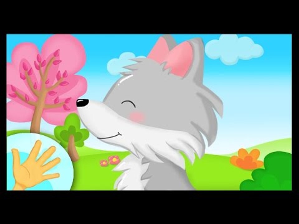 Comptinette à gestes du loup - comptine à gestes - Titounis