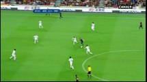 Angry Cristiano Ronaldo foul against Lionel Messi