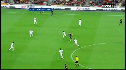 Angry Cristiano Ronaldo foul against Lionel Messi