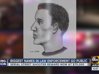 Reward for information in Phoenix serial shooter case raised to $75,000