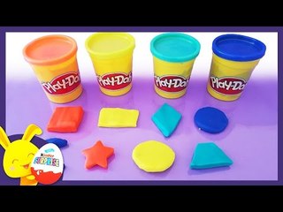 Apprendre les formes avec la pâte à modeler Play-Doh - Titounis - Touni Toys