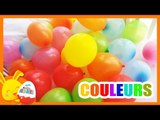 Compétition des couleurs - Apprendre les couleurs avec les ballons surprises - Touni Toys