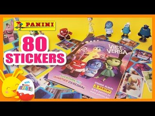 Vice-versa - 80 Images stickers Panini - Titounis