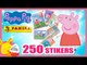Peppa Pig - 250 Images stickers Panini - Titounis
