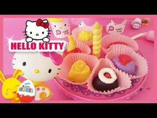 Hello Kitty - Pâte à modeler - Les gateaux - Les Titounis