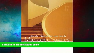 READ FREE FULL  Study Guide to accompany Microeconomics  READ Ebook Full Ebook Free