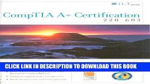 Collection Book Comptia A  Certification: 220-603 [With CDROM] (ILT)