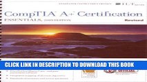 New Book Comptia A  Certification: Essentials, 2009 Edition, Revised   Certblaster (ILT)