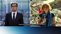 Sisma in Centro Italia: l'inviata di euronews 