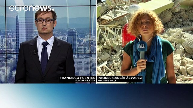 Sisma in Centro Italia: l'inviata di euronews in molti preferiscono dormire in auto
