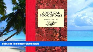 Big Deals  A Musical Book of Days  Best Seller Books Best Seller