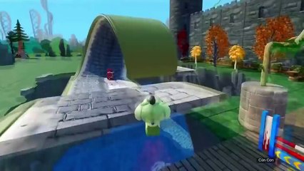 Người Khổng Nhện và Người Khổng Lồ Hulk Cưỡi Khủng Long 2016