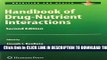 [PDF] Handbook of Drug Nutrient Interactions Popular Colection