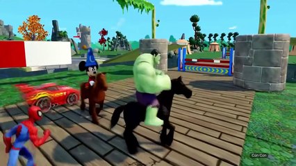 Người Khổng Nhện và Người Khổng Lồ Hulk Cưỡi Khủng Long 2016