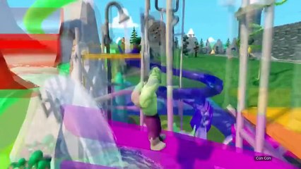 Người Khổng Nhện và Người Khổng Lồ Hulk Cưỡi Khủng Long 2016