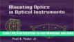 New Book Mounting Optics in Optical Instruments