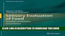 [PDF] Sensory Evaluation of Food: Principles and Practices Popular Colection