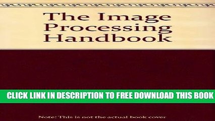 New Book The Image Processing Handbook