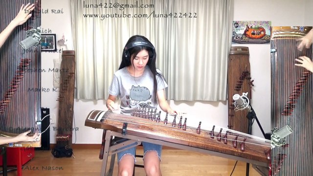 Seven Nation Army joué sur un instrument Koréen Traditionnel à Cordes