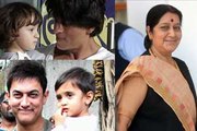 Politician Sushma Swaraj slams SRK-Aamir for using surrogacy
