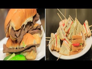 ساندوتش الكبدة المشوية - كلوب ساندوتش - ساندوتش الكفتة  | الشيف حلقة كاملة