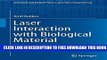 New Book Laser Interaction with Biological Material: Mathematical Modeling