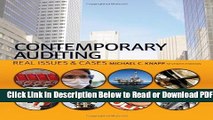 [Get] Contemporary Auditing: Real Issues   Cases Popular New