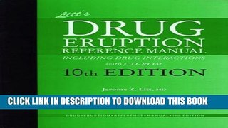 [PDF] Litt s Drug Eruption Reference Manual (Litt s Drug Eruptions   Reactions Manual) Full Online