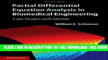 New Book Partial Differential Equation Analysis in Biomedical Engineering: Case Studies with Matlab