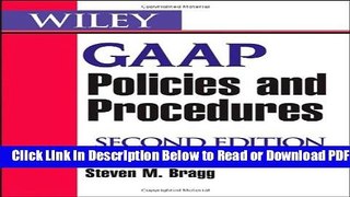 [Get] Wiley GAAP Policies and Procedures Popular New