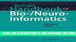 New Book Springer Handbook of Bio-/Neuro-Informatics