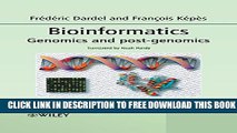 New Book Bioinformatics: Genomics and Post-Genomics